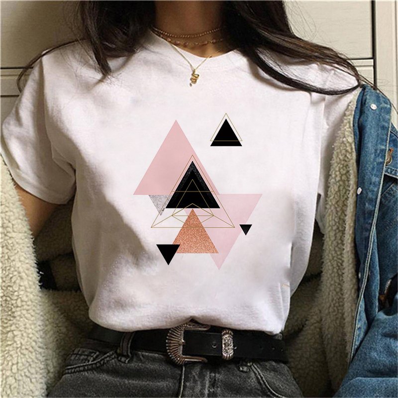Women's Geometry Printed T-Shirt