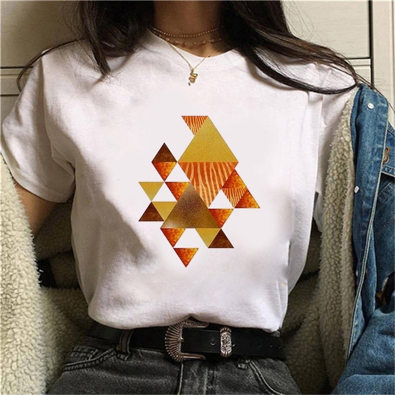Women's Geometry Printed T-Shirt