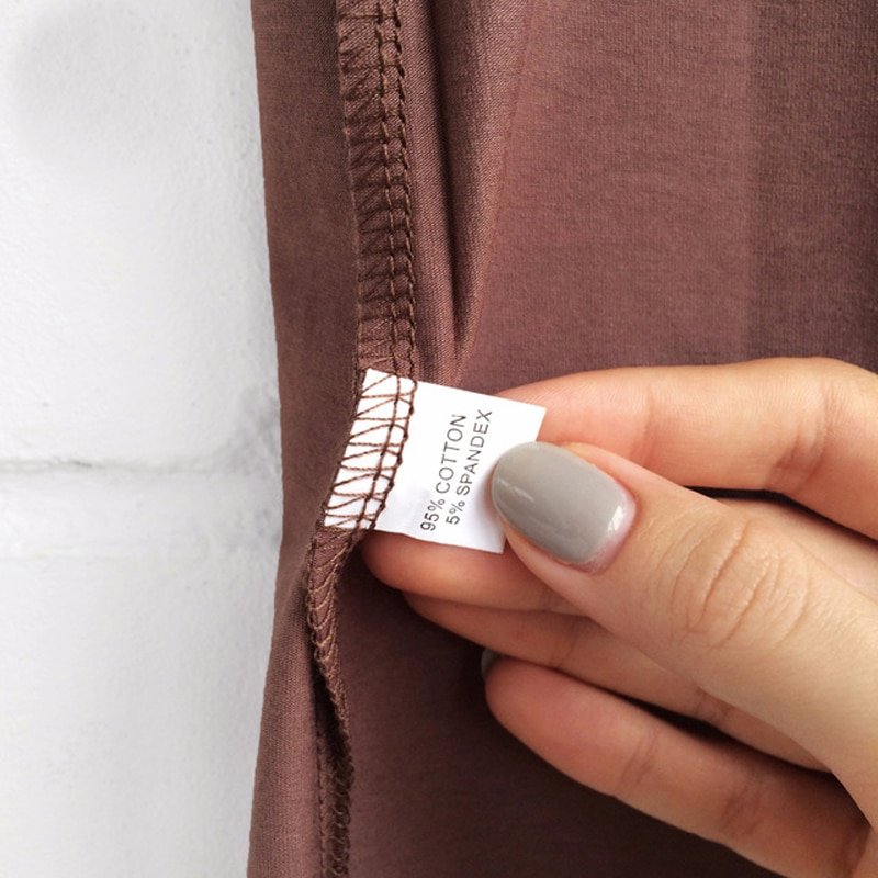 Elastic Plain Cotton T-Shirt for Women Elastic Plain Cotton T-Shirt for Women