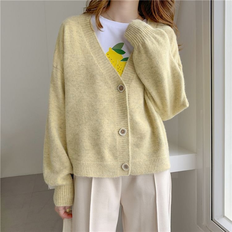 Women's Pastel Color Cardigan Women's Pastel Color Cardigan