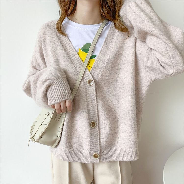 Women's Pastel Color Cardigan Women's Pastel Color Cardigan