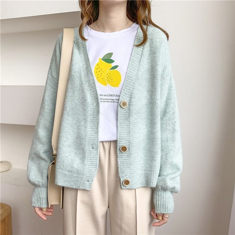 Women's Pastel Color Cardigan Women's Pastel Color Cardigan