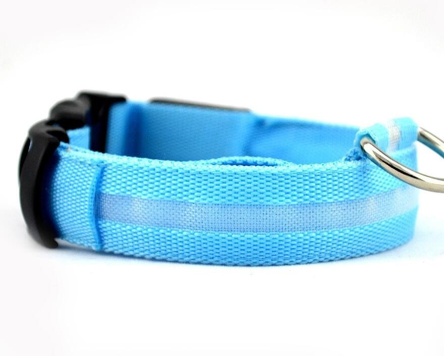 Dogs Nylon LED Collar