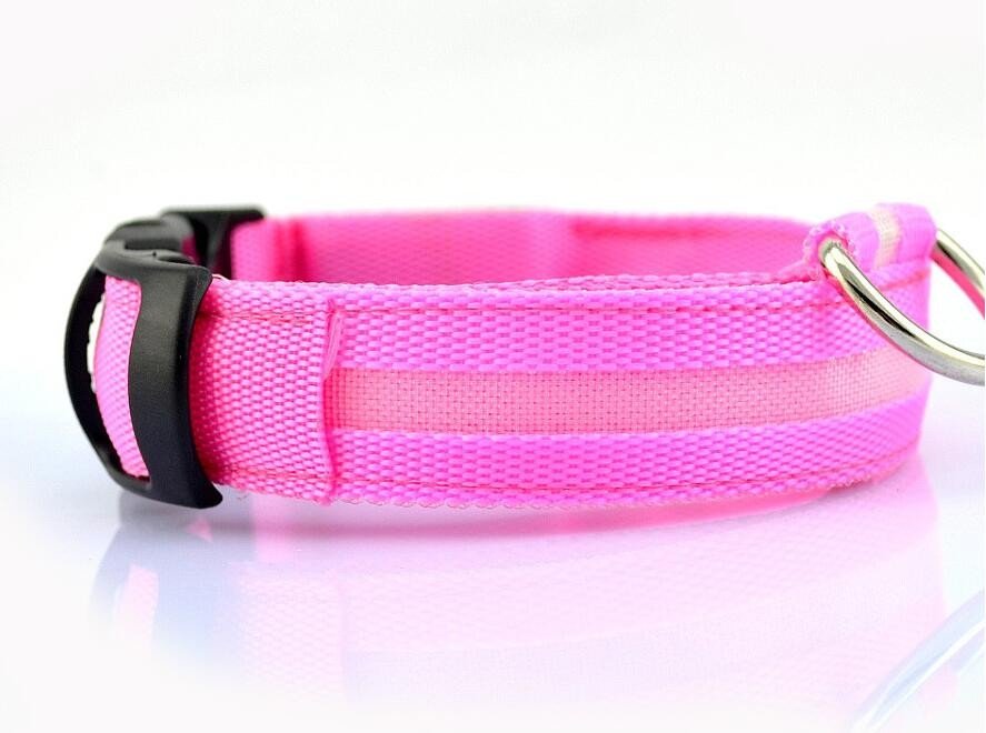 Dogs Nylon LED Collar