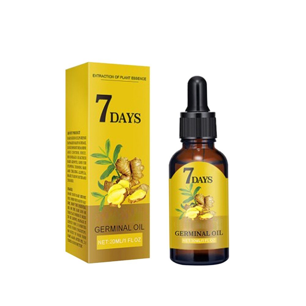 10/15/20/40ml Fast Hair Regrowth Essential Oil 7 Days Anti-loss Strong the Root of Hair Serum Ginger Hair Loss Treatment 10/15/20/40ml Fast Hair Regrowth Essential Oil 7 Days Anti-loss Strong the Root of Hair Serum Ginger Hair Loss Treatment