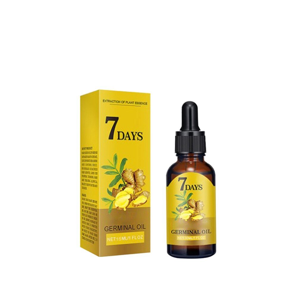 10/15/20/40ml Fast Hair Regrowth Essential Oil 7 Days Anti-loss Strong the Root of Hair Serum Ginger Hair Loss Treatment 10/15/20/40ml Fast Hair Regrowth Essential Oil 7 Days Anti-loss Strong the Root of Hair Serum Ginger Hair Loss Treatment