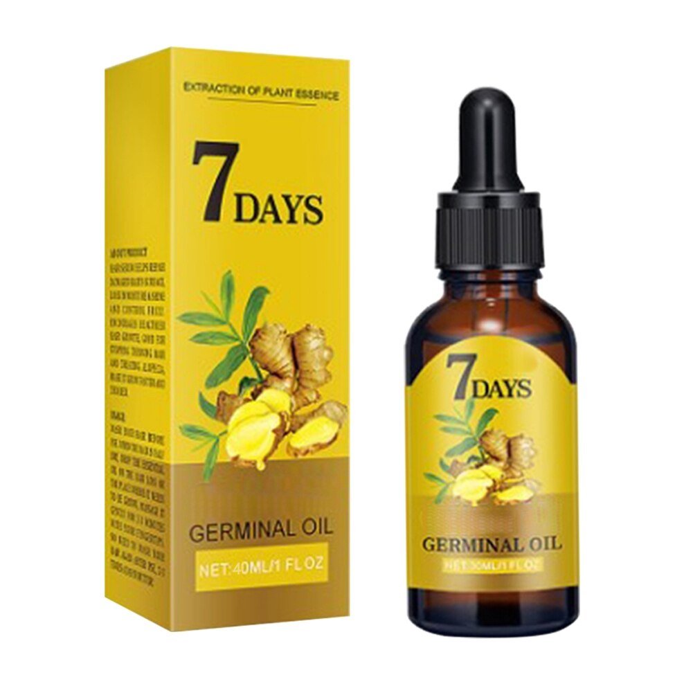 10/15/20/40ml Fast Hair Regrowth Essential Oil 7 Days Anti-loss Strong the Root of Hair Serum Ginger Hair Loss Treatment 10/15/20/40ml Fast Hair Regrowth Essential Oil 7 Days Anti-loss Strong the Root of Hair Serum Ginger Hair Loss Treatment