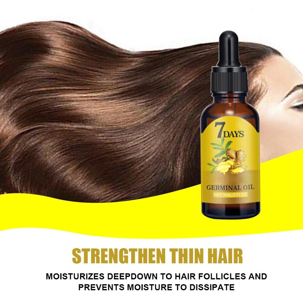 10/15/20/40ml Fast Hair Regrowth Essential Oil 7 Days Anti-loss Strong the Root of Hair Serum Ginger Hair Loss Treatment 10/15/20/40ml Fast Hair Regrowth Essential Oil 7 Days Anti-loss Strong the Root of Hair Serum Ginger Hair Loss Treatment