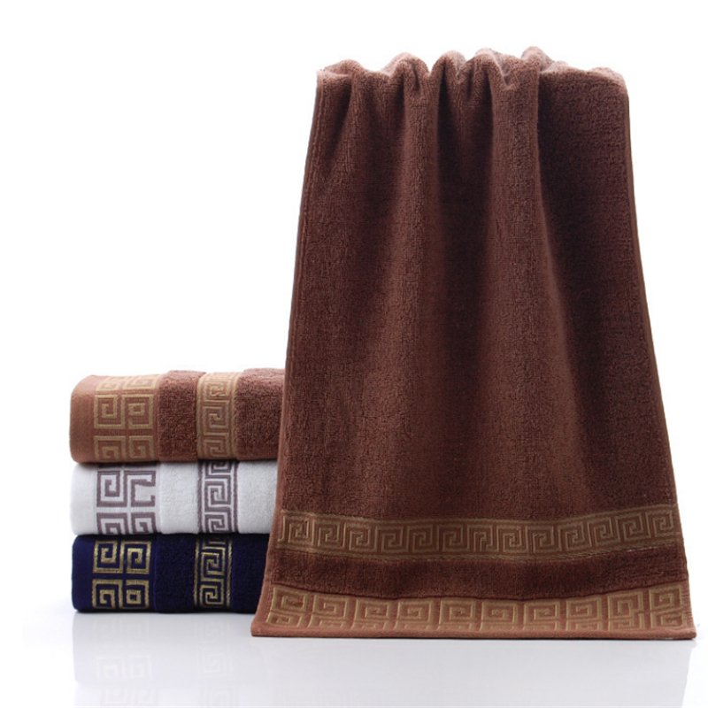 Pure Cotton Towel 34x75cm Embroidered Towels For Adults Quick-Dry Thicken Soft Face Towels Absorbent Pure Cotton Towel 34x75cm Embroidered Towels For Adults Quick-Dry Thicken Soft Face Towels Absorbent