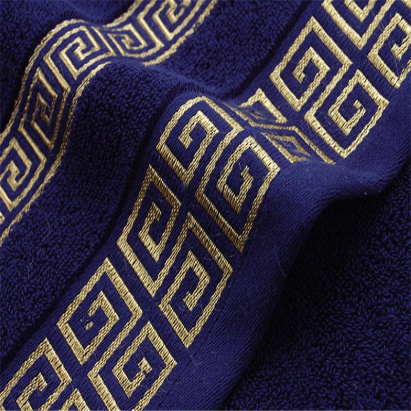 Pure Cotton Towel 34x75cm Embroidered Towels For Adults Quick-Dry Thicken Soft Face Towels Absorbent Pure Cotton Towel 34x75cm Embroidered Towels For Adults Quick-Dry Thicken Soft Face Towels Absorbent