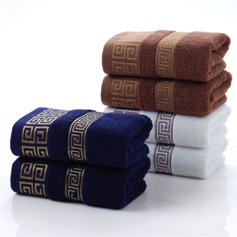 Pure Cotton Towel 34x75cm Embroidered Towels For Adults Quick-Dry Thicken Soft Face Towels Absorbent Pure Cotton Towel 34x75cm Embroidered Towels For Adults Quick-Dry Thicken Soft Face Towels Absorbent