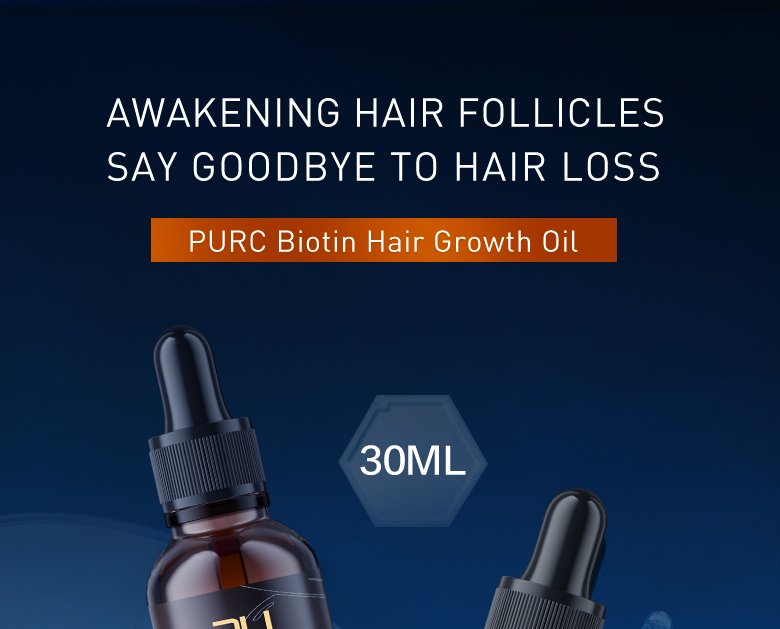 PURC Hair Growth Products Biotin Fast Grow Hair Oil Beard Growth Oil Anti Hair Loss Sprays For Men Women Beauty Health Care 30ML PURC Hair Growth Products Biotin Fast Grow Hair Oil Beard Growth Oil Anti Hair Loss Sprays For Men Women Beauty Health Care 30ML