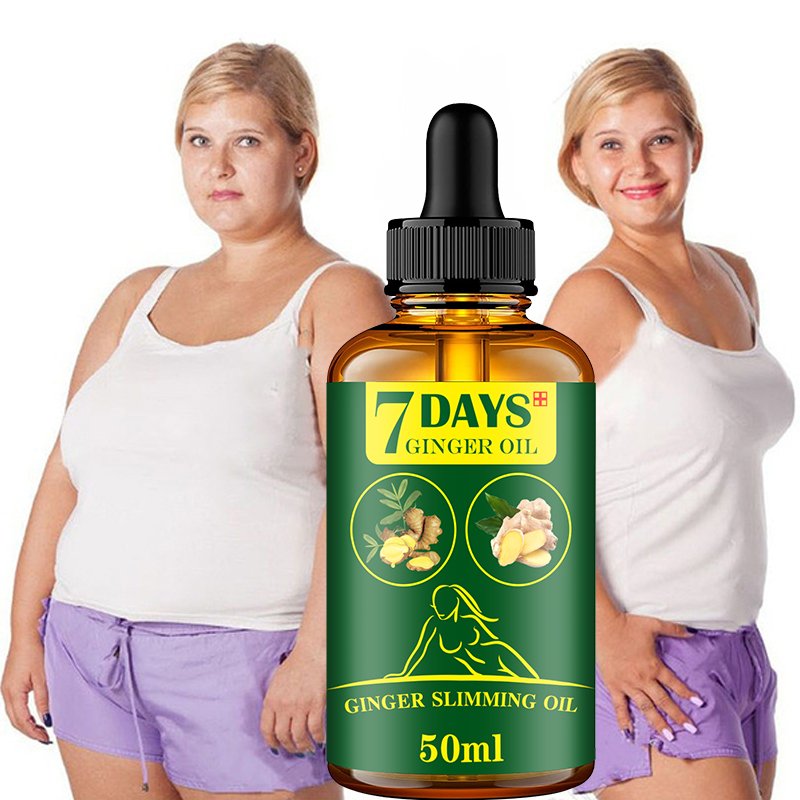 2022 Weight Loss Dissolve Fat Essential Oil for Whole Body Ginger Extract(10ml/20ml/30ml/50ml)