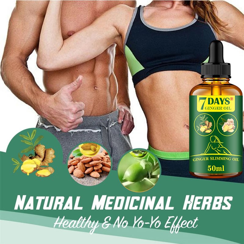 2022 Weight Loss Dissolve Fat Essential Oil for Whole Body Ginger Extract(10ml/20ml/30ml/50ml)