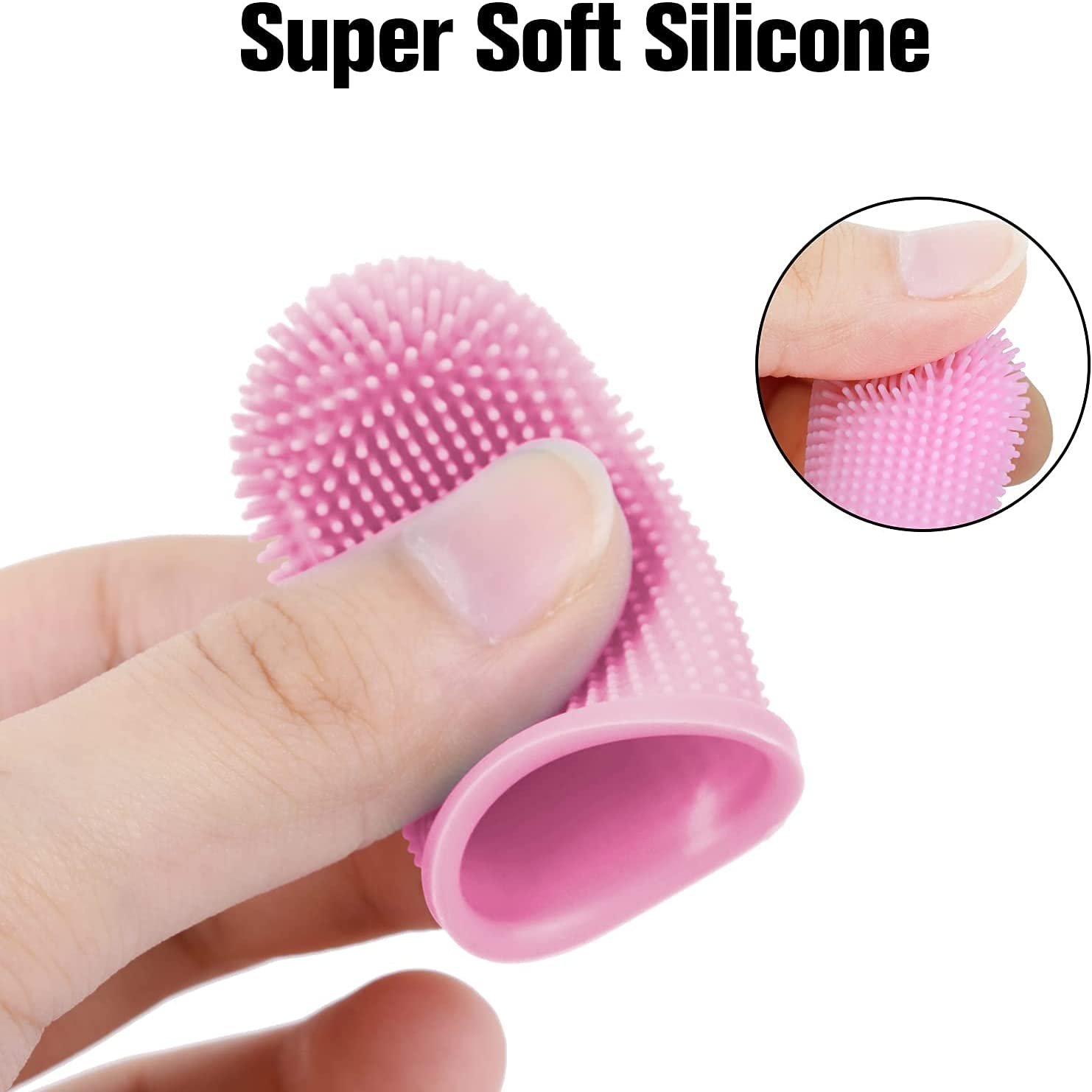 Dog Super Soft Pet Finger Toothbrush Teeth Cleaning Bad Breath Care Nontoxic Silicone Tooth Brush Tool Dog Cat Cleaning Supplies Dog Super Soft Pet Finger Toothbrush Teeth Cleaning Bad Breath Care Nontoxic Silicone Tooth Brush Tool Dog Cat Cleaning Supplies