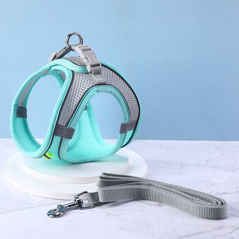 Dog Harness Vest with Leash For Small Dogs Adjustable Pet Chest Strap Dog Cat Collars Outdoor Walking Lead Leashes XXS-L Harness Dog Harness Vest with Leash For Small Dogs Adjustable Pet Chest Strap Dog Cat Collars Outdoor Walking Lead Leashes XXS-L Harness