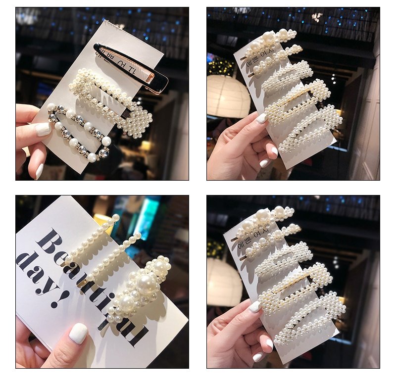 Fashion Pearls Hairclips for Women Fashion Pearls Hairclips for Women