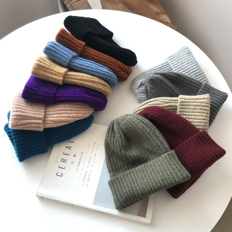 Women's Soft Knitted Wool Hat Women's Soft Knitted Wool Hat