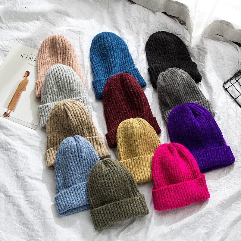Women's Soft Knitted Wool Hat Women's Soft Knitted Wool Hat