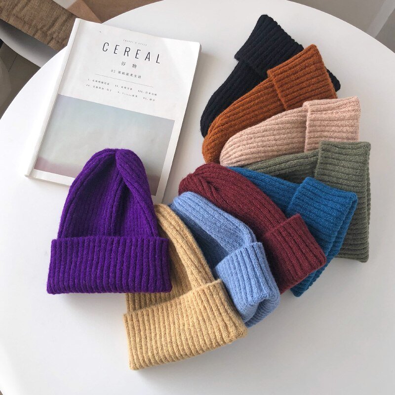 Women's Soft Knitted Wool Hat Women's Soft Knitted Wool Hat