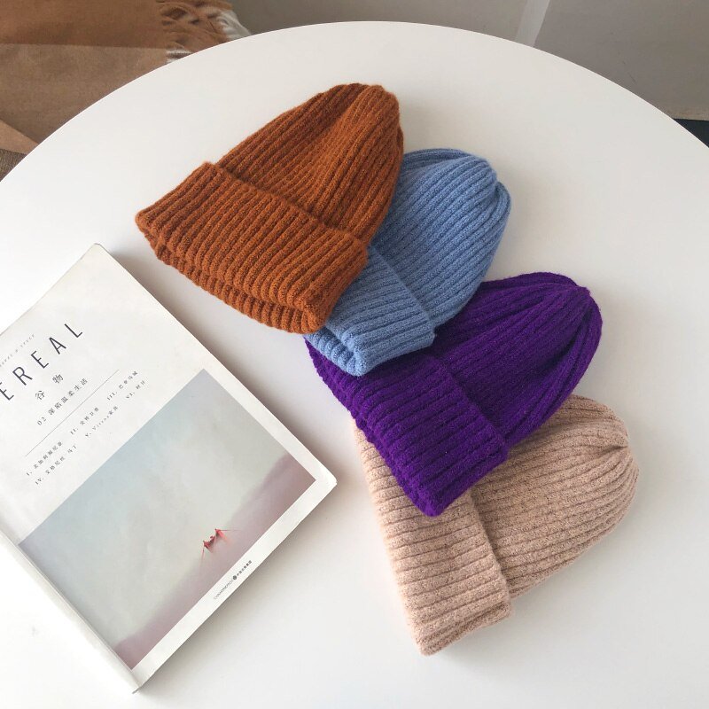 Women's Soft Knitted Wool Hat Women's Soft Knitted Wool Hat