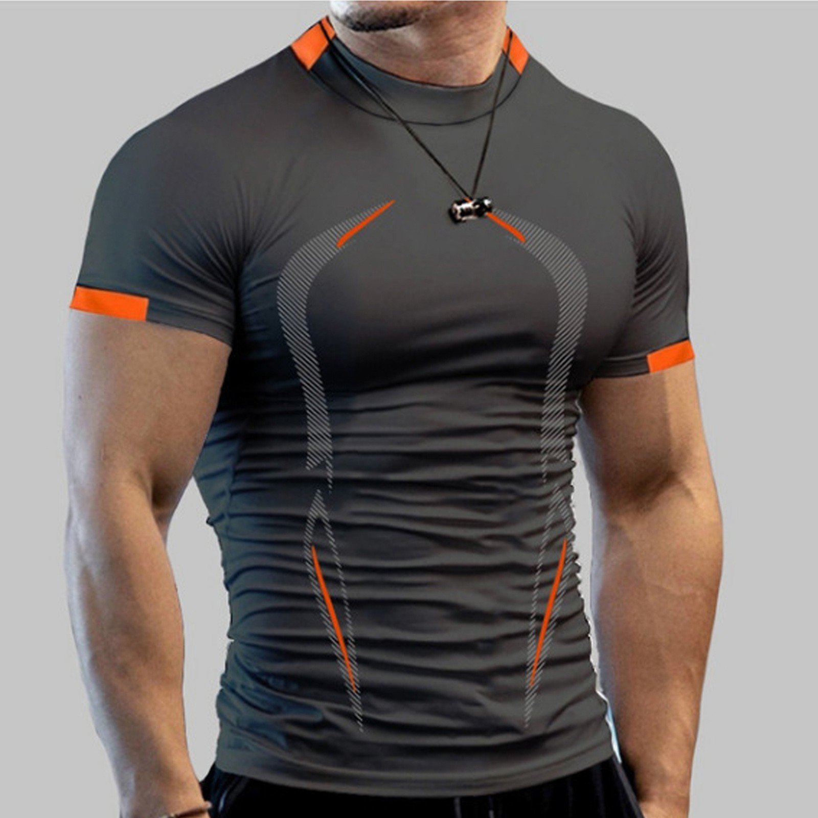 Summer Gym Shirt Sport T Shirt Men Quick Dry Running Shirt Men Workout Tees Fitness Tops Oversized Short Sleeve T-shirt Clothes Summer Gym Shirt Sport T Shirt Men Quick Dry Running Shirt Men Workout Tees Fitness Tops Oversized Short Sleeve T-shirt Clothes