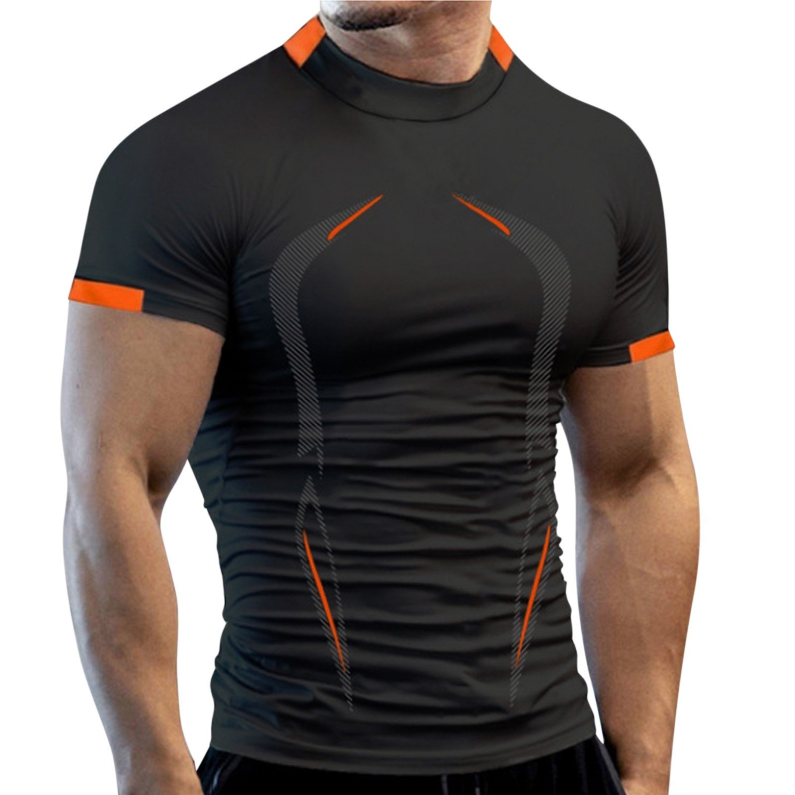 Summer Gym Shirt Sport T Shirt Men Quick Dry Running Shirt Men Workout Tees Fitness Tops Oversized Short Sleeve T-shirt Clothes Summer Gym Shirt Sport T Shirt Men Quick Dry Running Shirt Men Workout Tees Fitness Tops Oversized Short Sleeve T-shirt Clothes