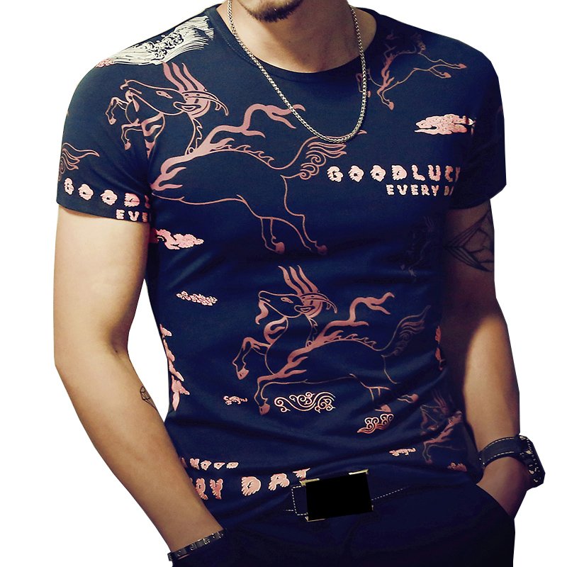 Summer Fashion Men's T Shirt Casual Patchwork Short Sleeve T Shirt Mens Clothing Trend Casual Slim Fit Hip-Hop Top Tees 5XL Summer Fashion Men's T Shirt Casual Patchwork Short Sleeve T Shirt Mens Clothing Trend Casual Slim Fit Hip-Hop Top Tees 5XL