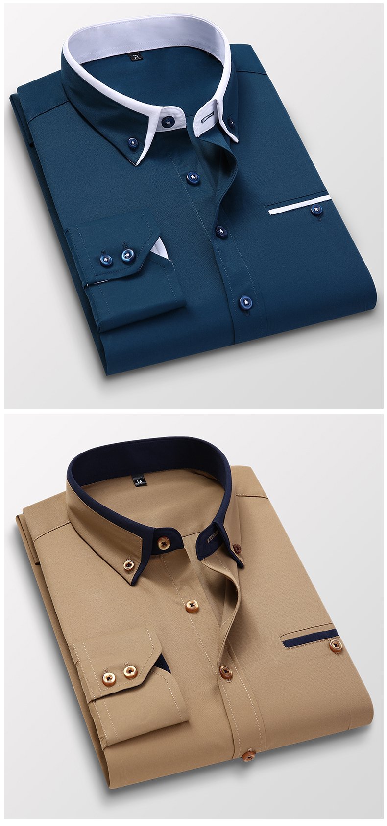 8XL 7XL Hot! Men's Summer Casual Cotton Long-Sleeved Shirts/Male Slim Fit Spring Lapel Business Dress Shirt Tops Brand Clothing