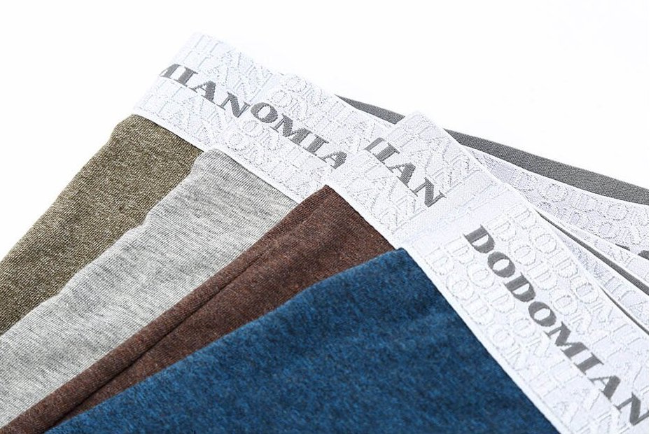 Men's Elastic Boxers Set 4 pcs Men's Elastic Boxers Set 4 pcs