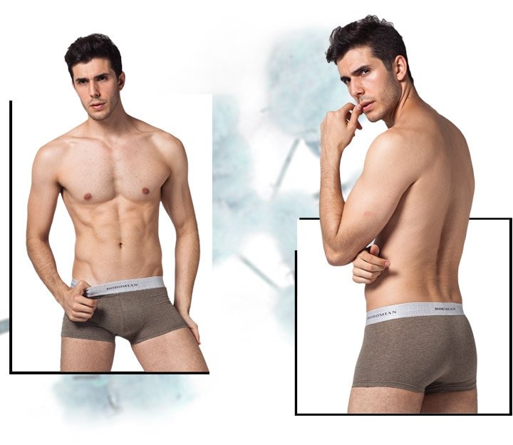 Men's Elastic Boxers Set 4 pcs Men's Elastic Boxers Set 4 pcs