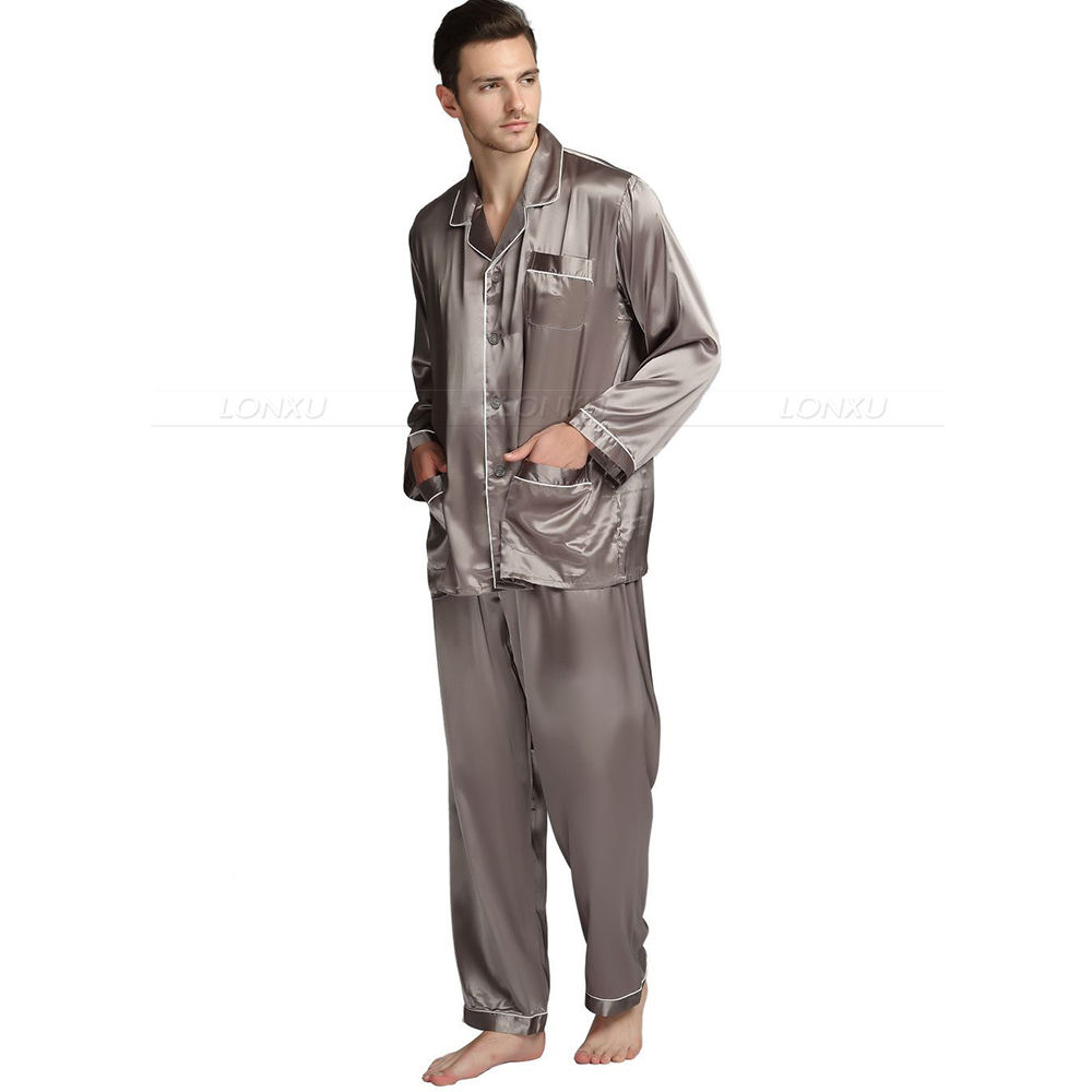 Silk Pajama Set for Men Silk Pajama Set for Men
