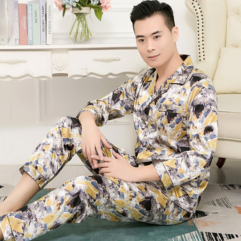 Long Sleeved Pajama Set for Men Long Sleeved Pajama Set for Men