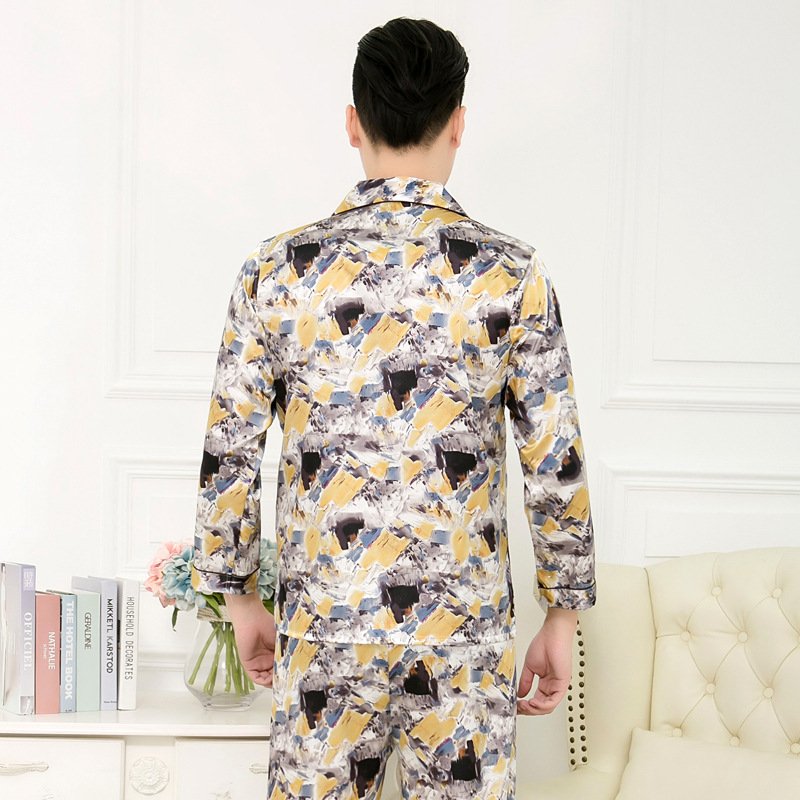 Long Sleeved Pajama Set for Men Long Sleeved Pajama Set for Men