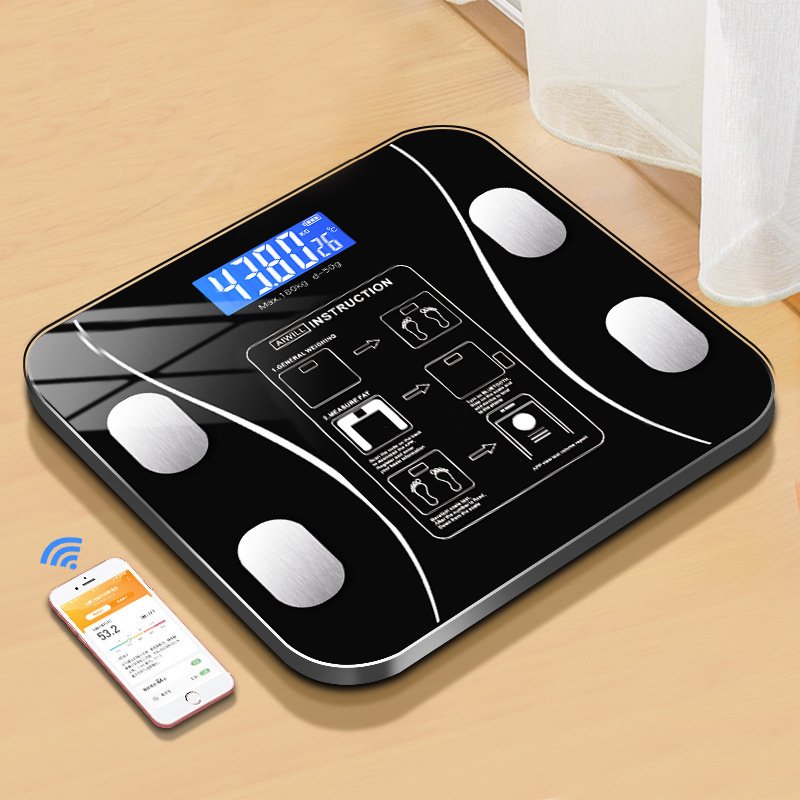 Toughened Glass Smart Bathroom Scale Toughened Glass Smart Bathroom Scale