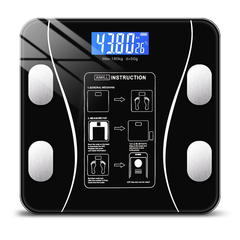 Toughened Glass Smart Bathroom Scale Toughened Glass Smart Bathroom Scale