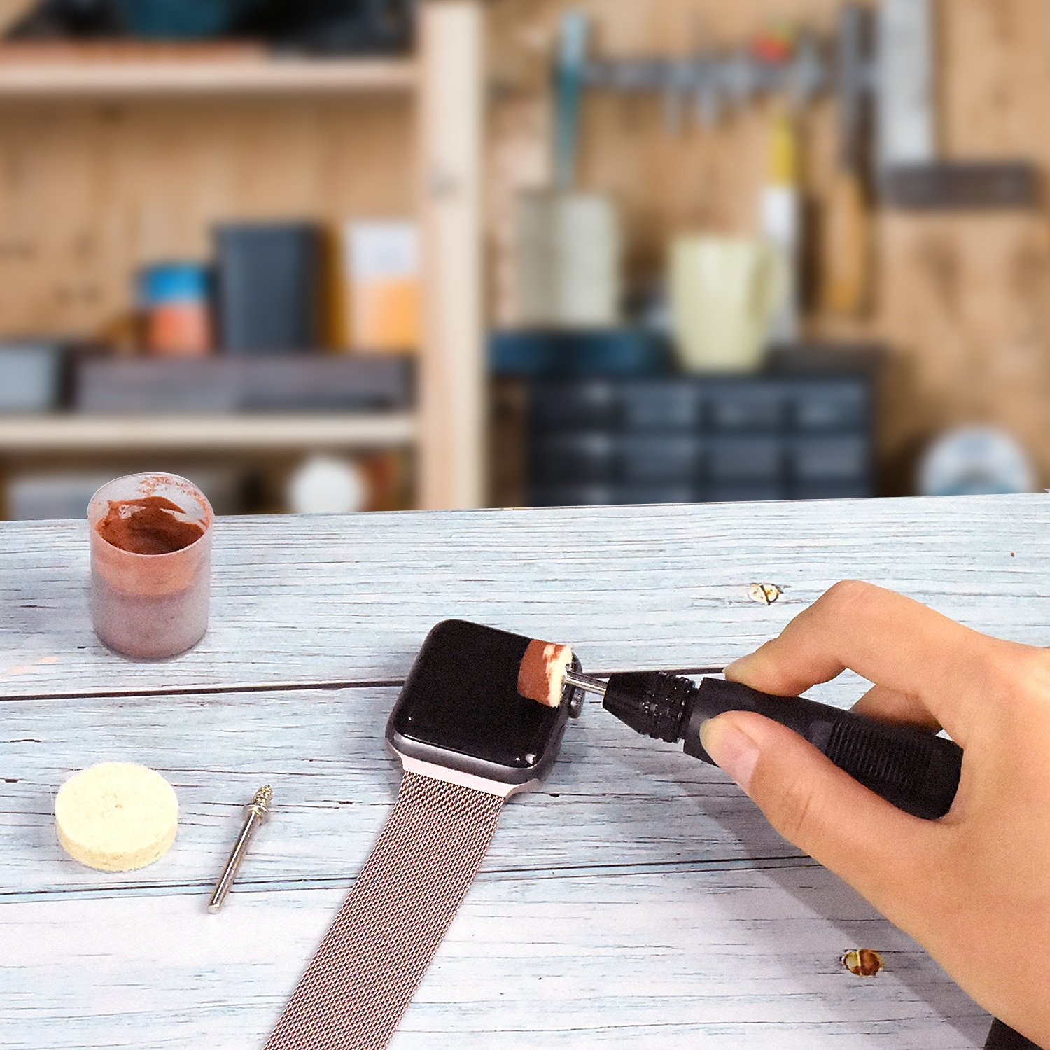 Electric Mini Drill with Universal Chuck Set 180 Pcs Electric Mini Drill with Universal Chuck Set 180 Pcs