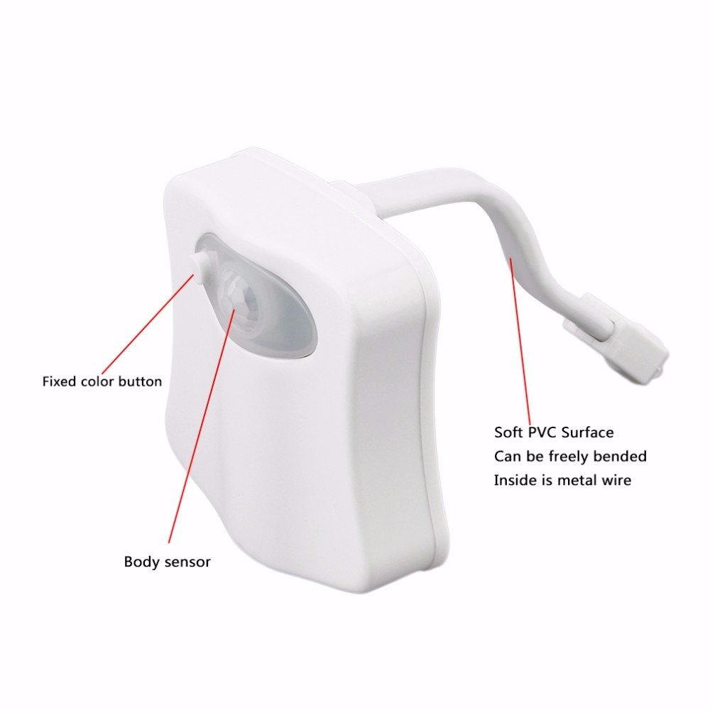 Smart Toilet Seat with Motion Sensor and Night Light Smart Toilet Seat with Motion Sensor and Night Light