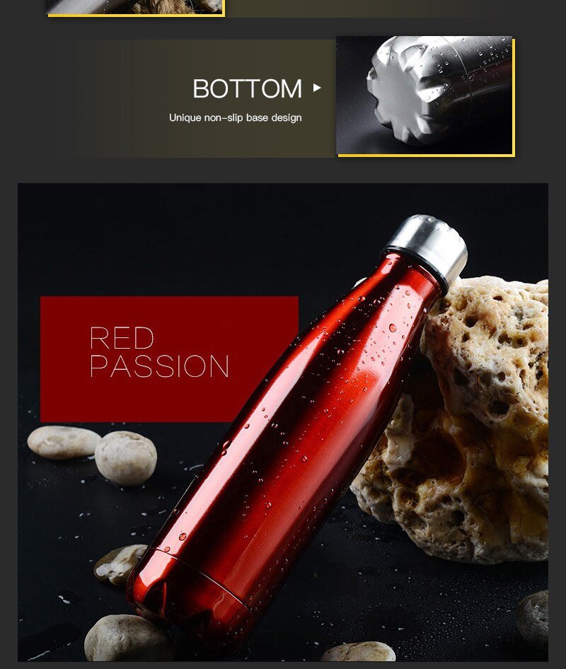 Double-Wall Insulated Steel Vacuum Flask Double-Wall Insulated Steel Vacuum Flask