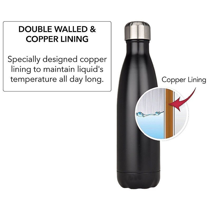 Double-Wall Insulated Steel Vacuum Flask Double-Wall Insulated Steel Vacuum Flask