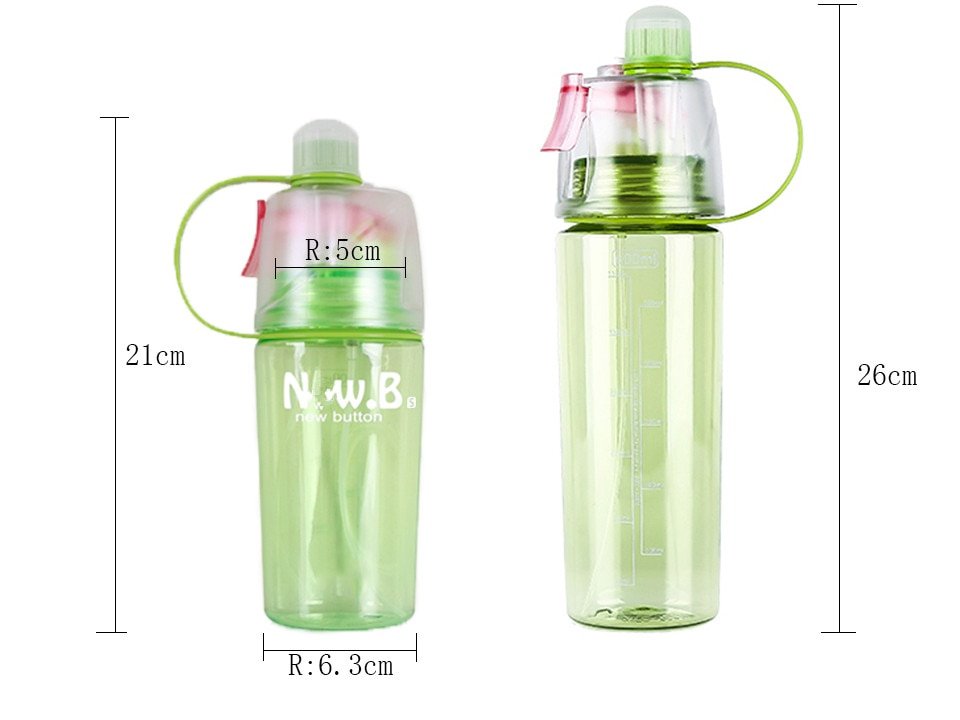 3 Colors Spray Sport Water Bottle 3 Colors Spray Sport Water Bottle