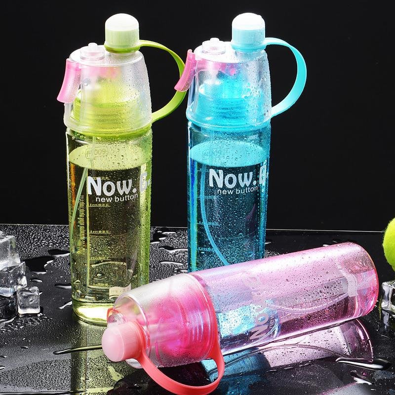 3 Colors Spray Sport Water Bottle 3 Colors Spray Sport Water Bottle