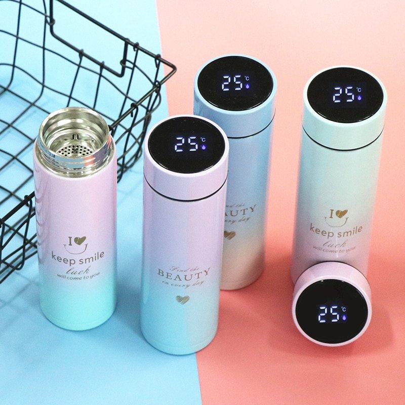 Smart Thermal Water Bottle with Digital Temperature Display Smart Thermal Water Bottle with Digital Temperature Display