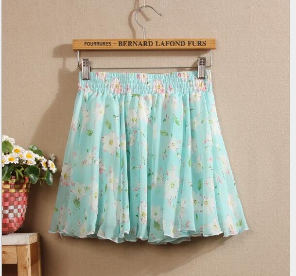 Floral Mini Skirt for Summer Floral Mini Skirt for Summer