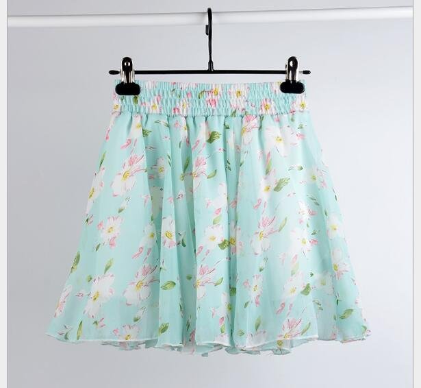 Floral Mini Skirt for Summer Floral Mini Skirt for Summer