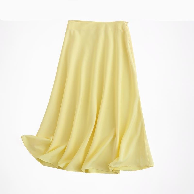 Women's Satin Midi Skirt Women's Satin Midi Skirt