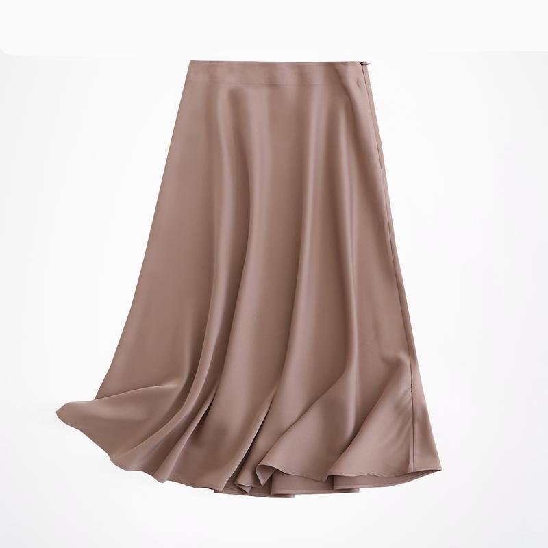 Women's Satin Midi Skirt Women's Satin Midi Skirt