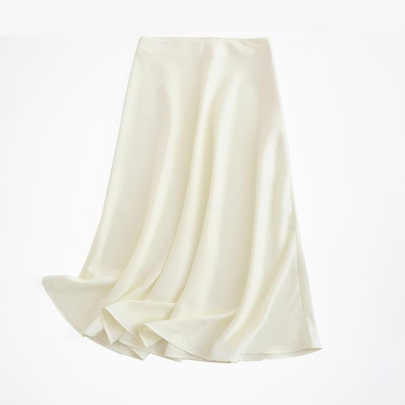 Women's Satin Midi Skirt Women's Satin Midi Skirt