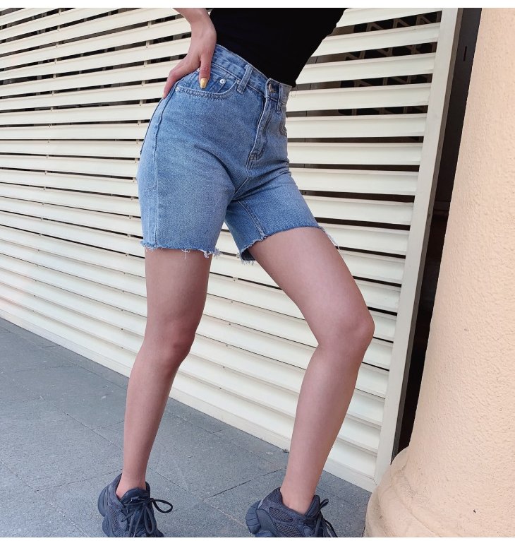 Women's California High Waist Denim Shorts Women's California High Waist Denim Shorts