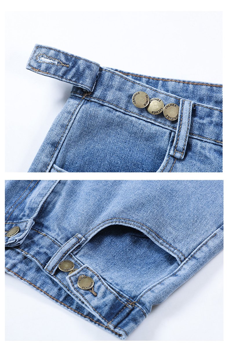Women's Loose Style Denim Shorts Women's Loose Style Denim Shorts